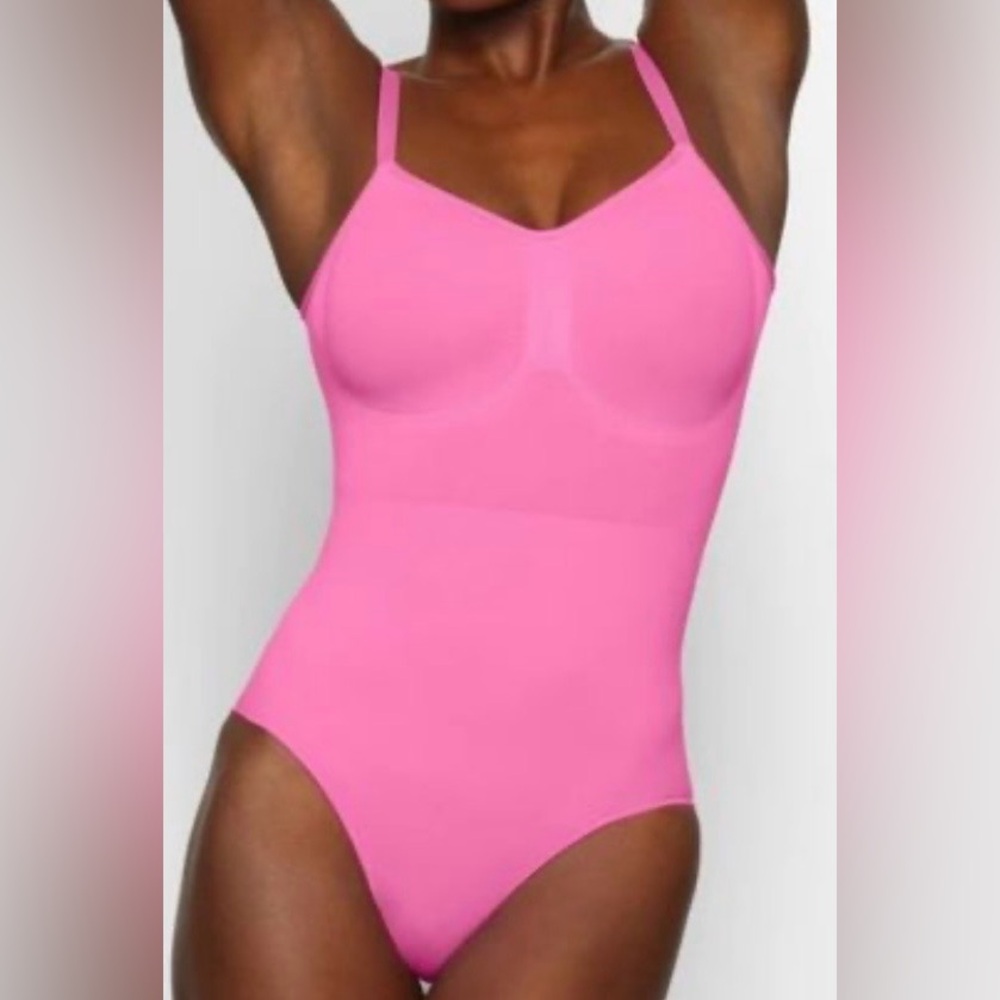 SKIMS Orchid Pink Bodysuit